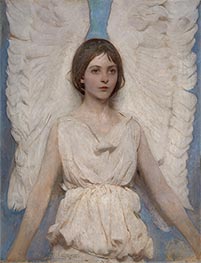 Angel, 1887 by Abbott Handerson Thayer | Painting Reproduction