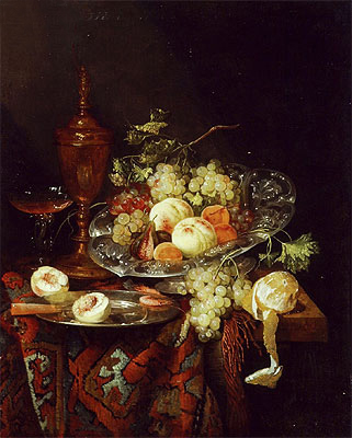 Still Life with Fruit, c.1660 | Abraham Beyeren | Painting Reproduction