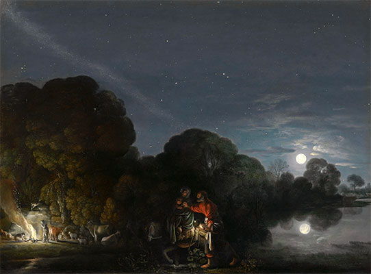 The Flight to Egypt, 1609 | Adam Elsheimer | Painting Reproduction