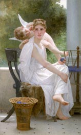 Work Interrupted (Penelope), 1891 by Bouguereau | Painting Reproduction