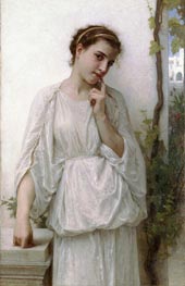 Revery, 1894 by Bouguereau | Painting Reproduction