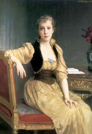 Lady Maxwell, 1890 by Bouguereau | Painting Reproduction