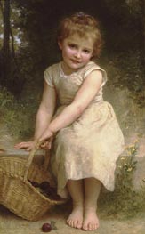 Plums, 1896 by Bouguereau | Painting Reproduction