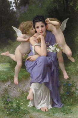 Songs of Spring | Bouguereau | Painting Reproduction 10288 | TOPofART