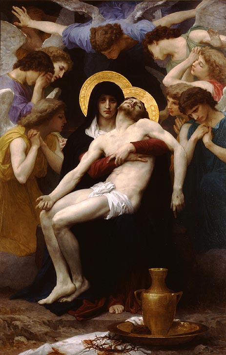 Pieta, 1876 | Bouguereau | Gemälde Reproduktion