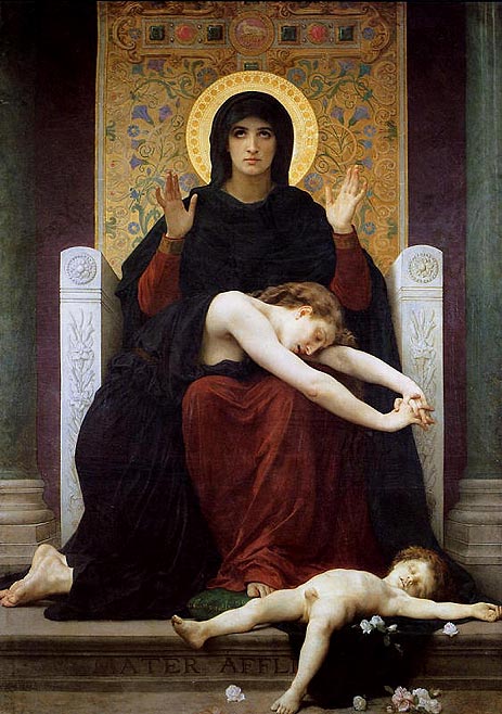 Die tröstende Jungfrau | Bouguereau | Gemälde Reproduktion