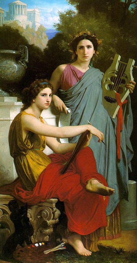 Kunst und Literatur | Bouguereau | Gemälde Reproduktion