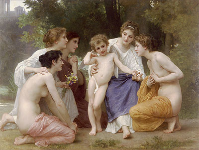 Admiration | Bouguereau | Painting Reproduction