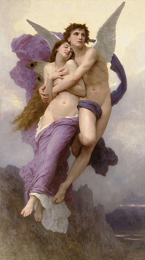 The Abduction of Psyche, 1895 | Bouguereau | Painting Reproduction