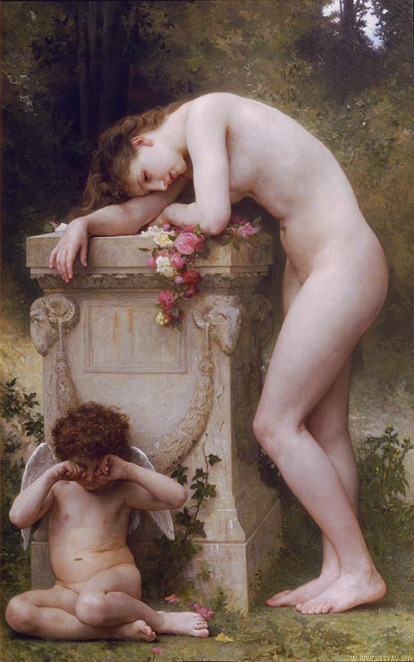 Douleur d'amour (Elegy), 1899 | Bouguereau | Painting Reproduction