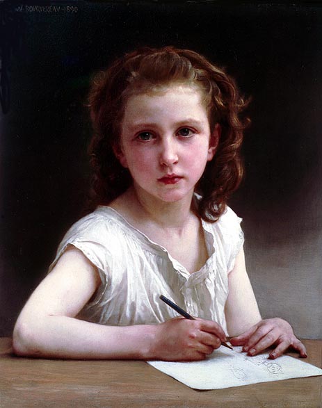 A Calling, 1890 | Bouguereau | Painting Reproduction