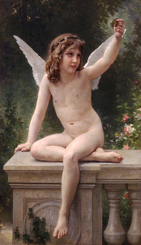 Der Gefangene, 1891 von Bouguereau | Gemälde-Reproduktion