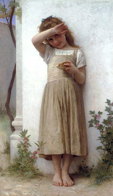 In Buße, 1895 von Bouguereau | Gemälde-Reproduktion