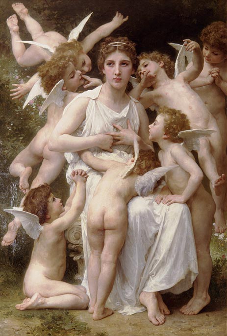 The Assault | Bouguereau | Painting Reproduction