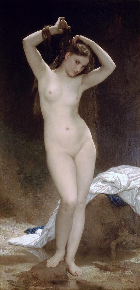 Bather, 1870 | Bouguereau | Gemälde Reproduktion