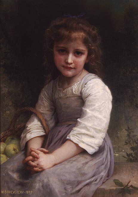 Äpfel | Bouguereau | Gemälde Reproduktion