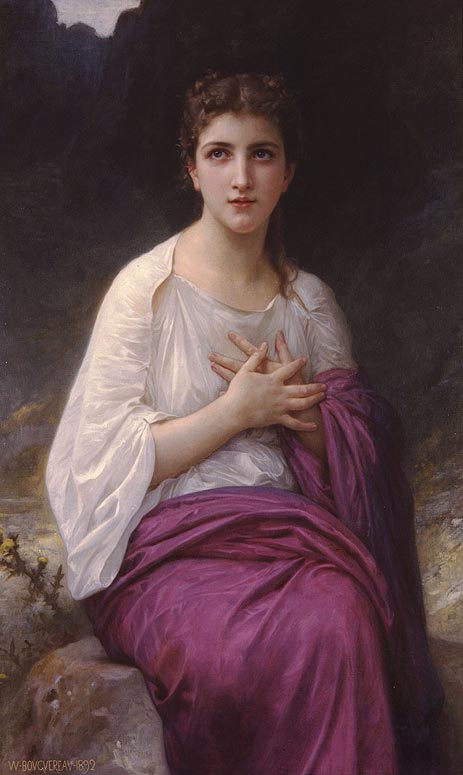 Psyche, 1892 von Bouguereau | Gemälde-Reproduktion