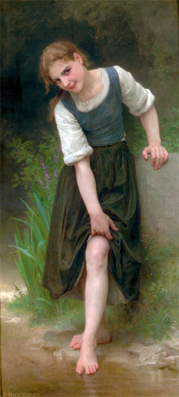 The Ford | Bouguereau | Painting Reproduction