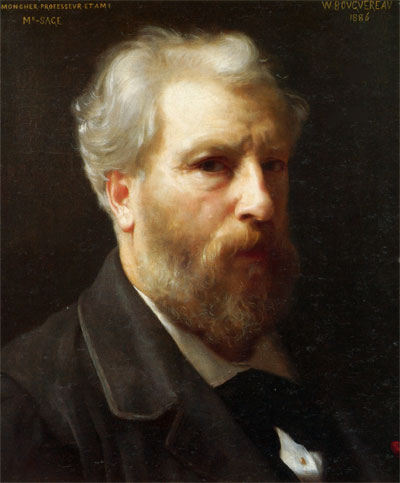 Self Portrait Presented to M. Sage, 1886 | Bouguereau | Painting Reproduction