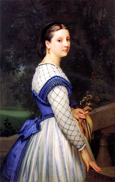 The Countess de Montholon, 1864 | Bouguereau | Gemälde Reproduktion