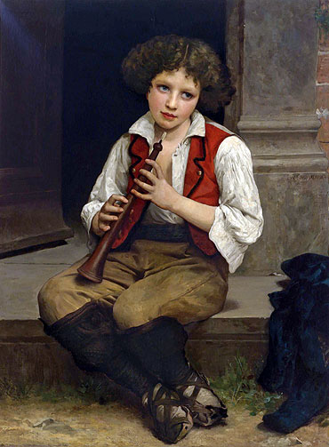 Pifferaro, 1874 | Bouguereau | Painting Reproduction