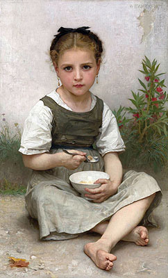 Morning Breakfast, 1887 | Bouguereau | Painting Reproduction