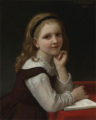 Distraction | Bouguereau | Painting Reproduction