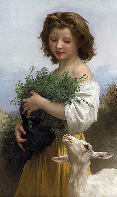 Kleine Esmeralda | Bouguereau | Gemälde Reproduktion