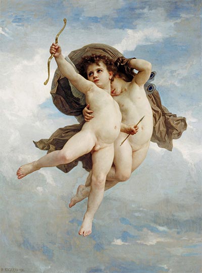 Der siegreiche Amor, 1886 | Bouguereau