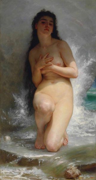 The Pearl, 1894 | Bouguereau | Painting Reproduction