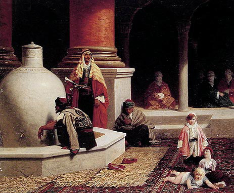 In the Harem, 1873 | Adolphe Yvon | Painting Reproduction