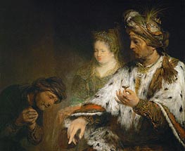 Mordechai is Honored by King Ahasuerus of Persia | Aert de Gelder | Gemälde Reproduktion
