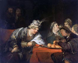 The Banquet of Ahasuerus | Aert de Gelder | Painting Reproduction