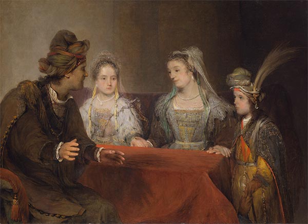 The Betrothal of Tobias, 1690s | Aert de Gelder | Painting Reproduction