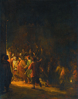 The Arrest of Christ, 1727 | Aert de Gelder | Painting Reproduction