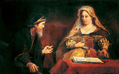Esther and Mordechai, 1685 | Aert de Gelder | Gemälde Reproduktion