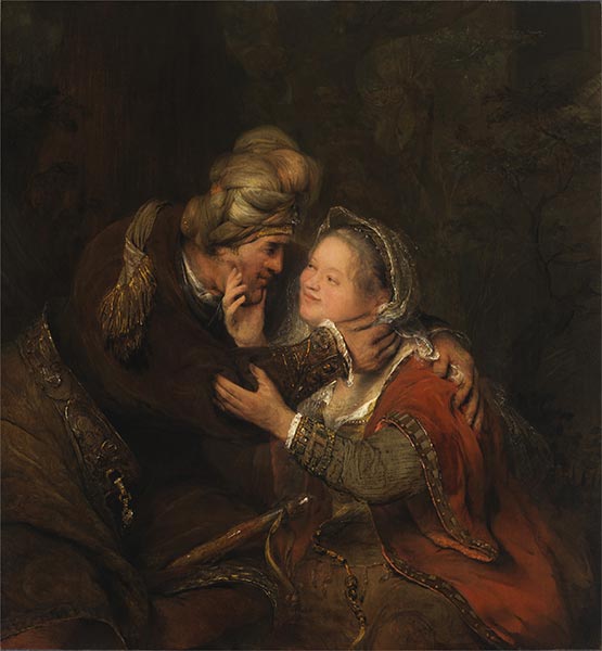 Juda und Tamar, c.1680/85 | Aert de Gelder | Gemälde Reproduktion