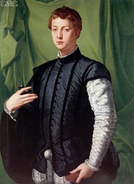 Portrait of Ludovico Capponi, c.1550/55 by Bronzino | Painting Reproduction