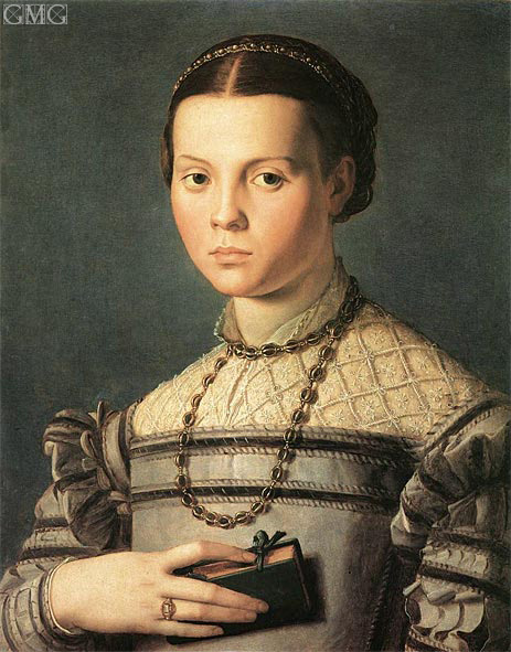 Portrait of a Young Girl, c.1541/45 | Bronzino | Gemälde Reproduktion