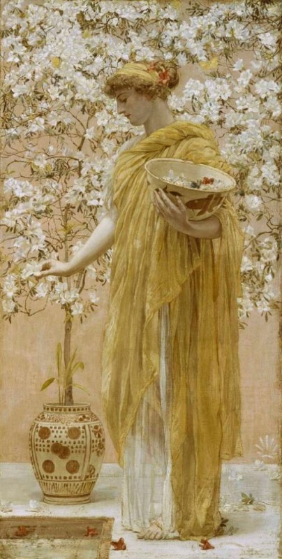 Albert Joseph Moore | Azaleas, c.1868 Azaleas, c.1868 | Albert Joseph Moore