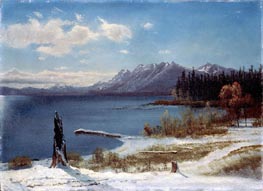 Lake Tahoe, undated by Bierstadt | Painting Reproduction
