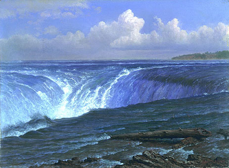 Niagara Falls, 1869 | Bierstadt | Gemälde Reproduktion