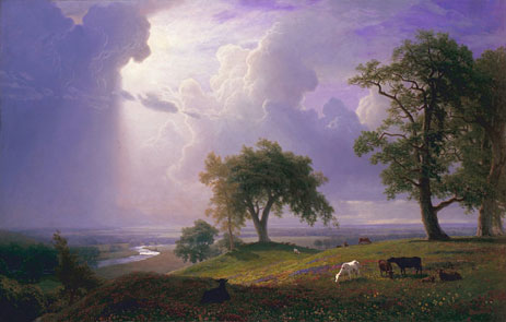 California Spring, 1875 | Bierstadt | Gemälde Reproduktion