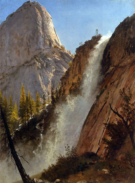 Liberty Cam, Yosemite, 1873 | Bierstadt | Painting Reproduction