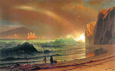 The Golden Gate, 1900 | Bierstadt | Painting Reproduction