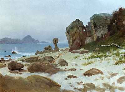 Bay of Monterey, n.d. | Bierstadt | Painting Reproduction