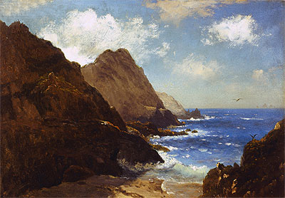 Farallon Islands, undated | Bierstadt | Painting Reproduction
