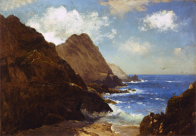 Farallon Islands, n.d. by Bierstadt | Painting Reproduction