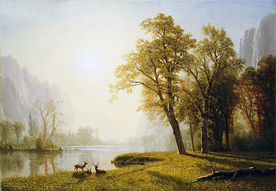 Yosemite Valley | Bierstadt | Painting Reproduction