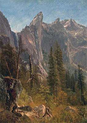 Lost Arrow, Yosemite-Tal | Bierstadt | Gemälde Reproduktion